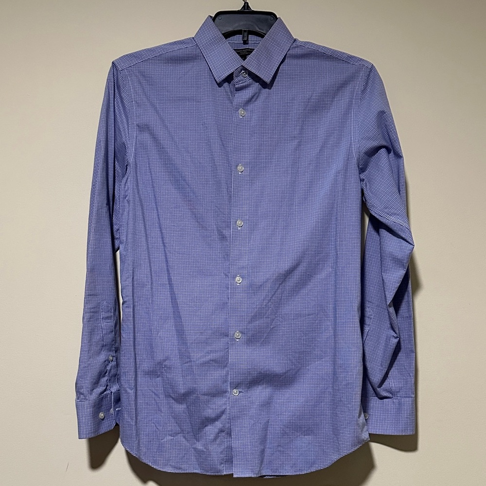 Banana Republic Men's Blue Dress Shirt